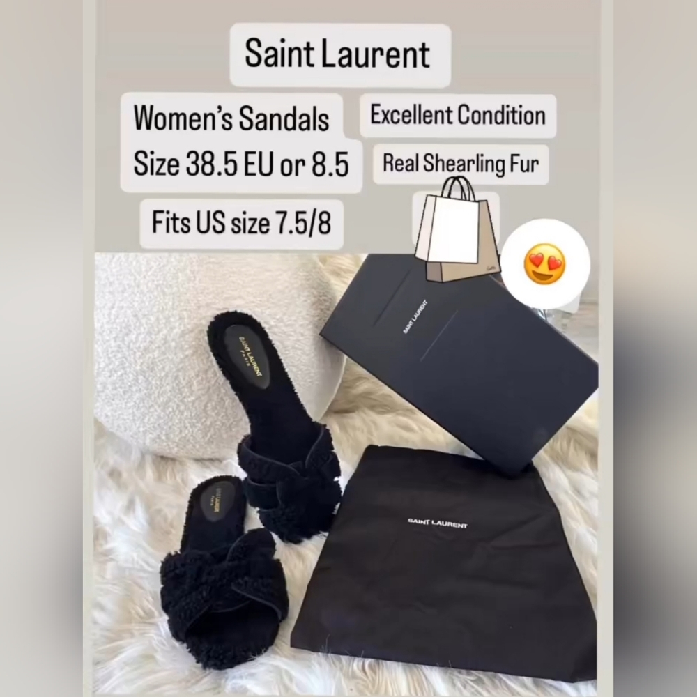Saint Laurent sandles